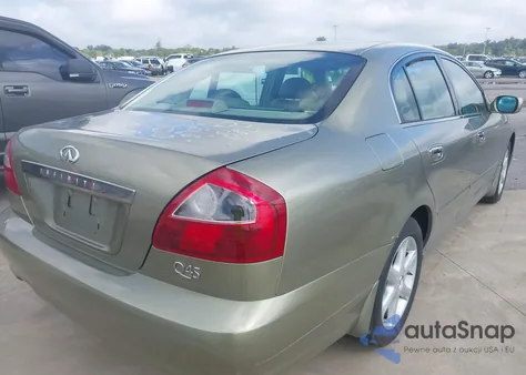 2002 Infiniti Q45 Luxury z USA, uszkodzony, nr VIN JNKBF01A42M003654